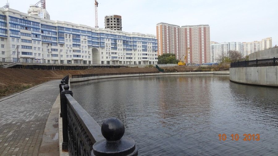 Набережная р. Москвы в мкрн. Павшинская пойма, г.о. Красногорск